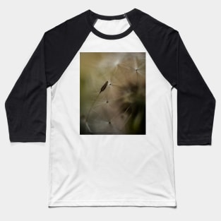 Macro Dandelion #2 Baseball T-Shirt